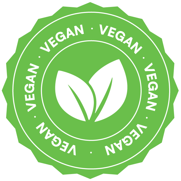Green Vegan Product Stamp