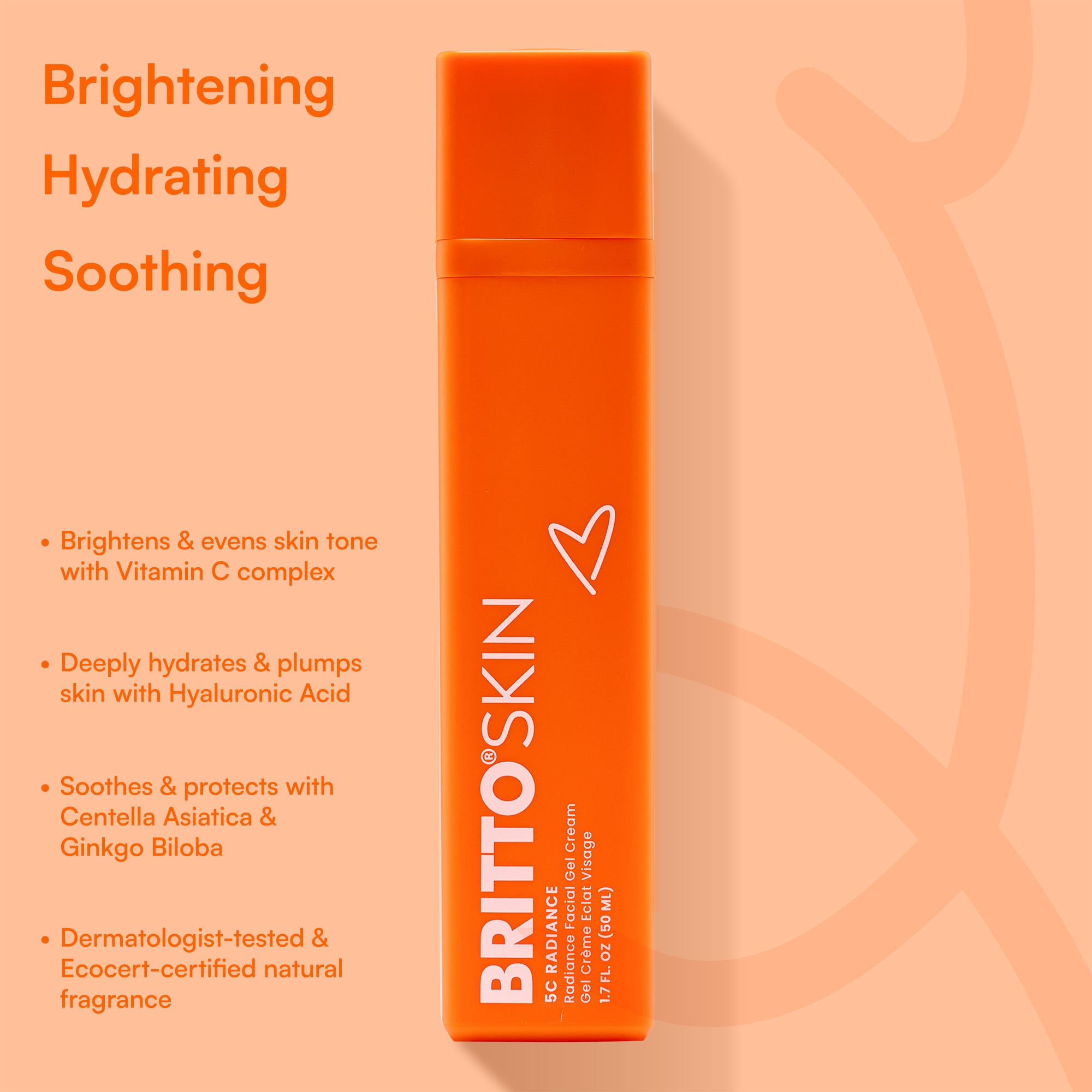 Radiance Facial Gel Cream • Brightening & Hydrating Vitamin C Complex
