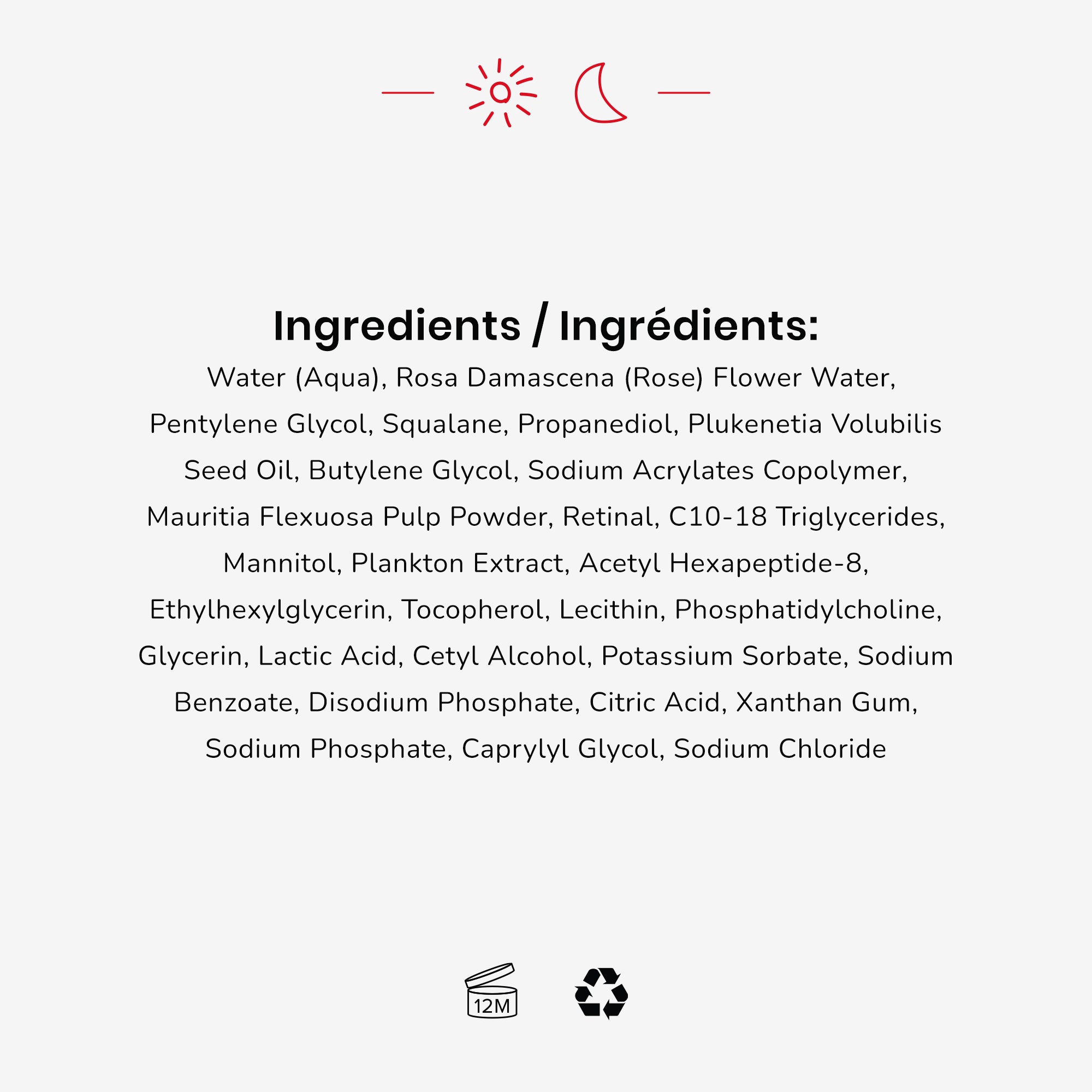 Renewal Facial Gel Cream • Retinal + Peptides for Deep Hydration