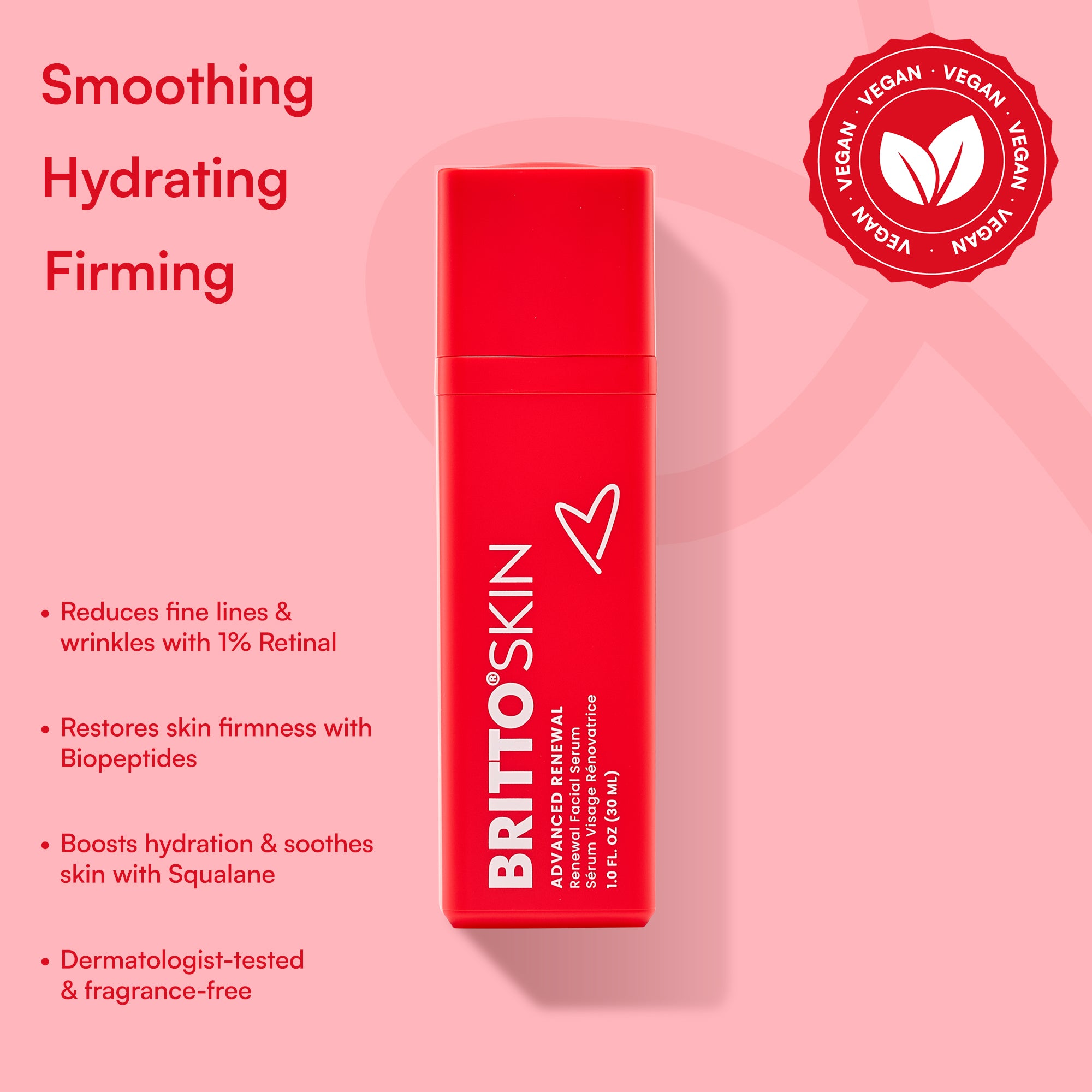 Renewal Facial Serum • Retinal + Peptides for Skin Firming