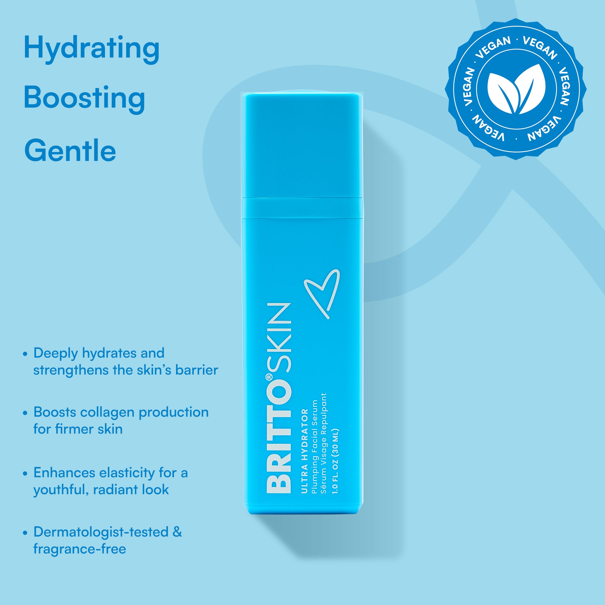 Plumping Facial Serum • Ultra Hydration & Skin Firming