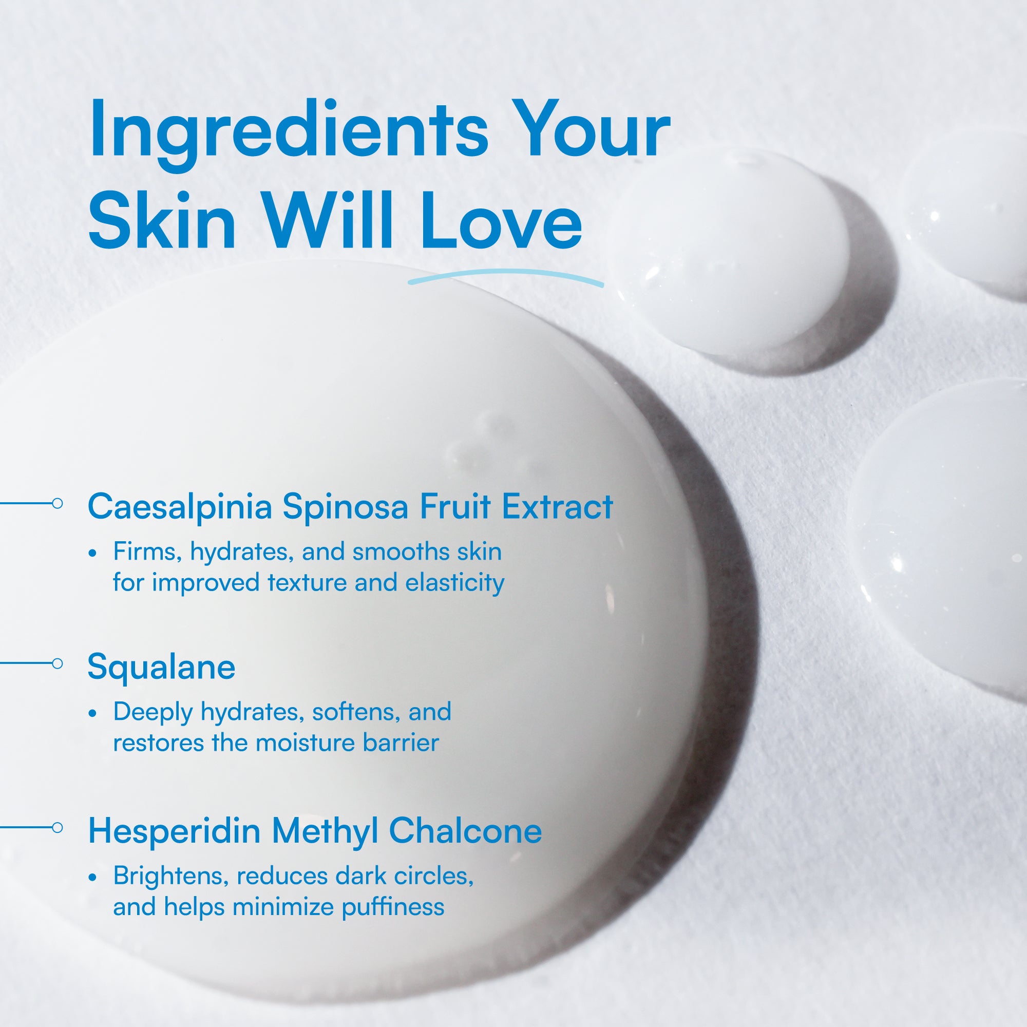Plumping Eye Contour Cream • Hydrate, Smooth & Brighten