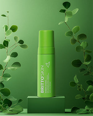 A product photo of the Barrier Defense Foam Cleanser
