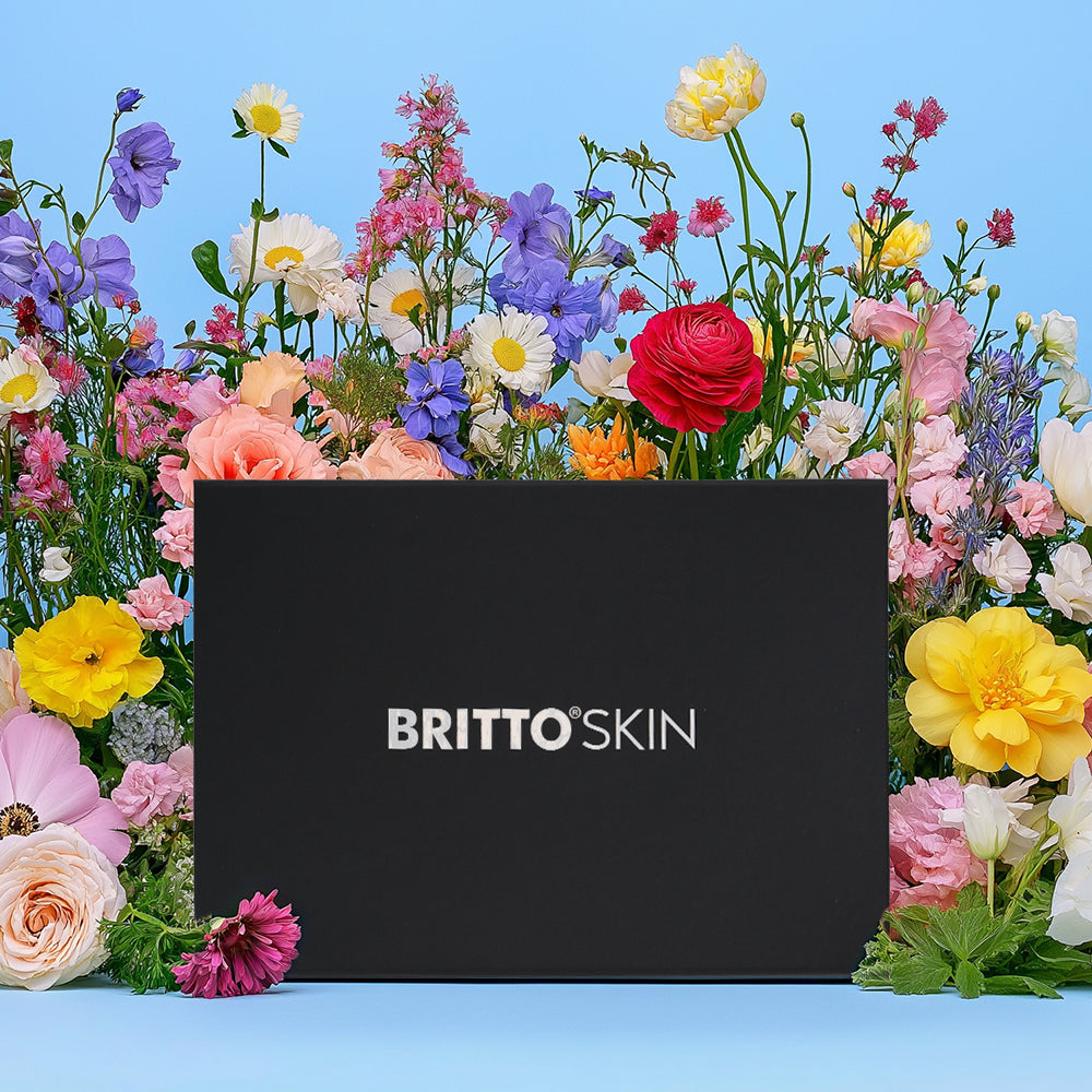 A studio photo of the Ultra Hydrator Collection on a Blue Studio Backdrop