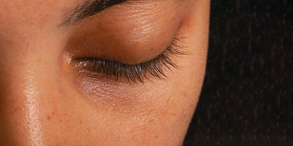 A closeup of a woman's smooth skin