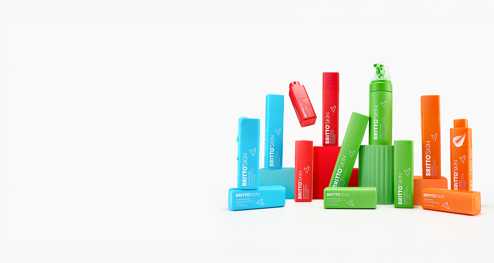 The Britto Skin Product Selection