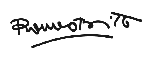 Romero Britto's Signature
